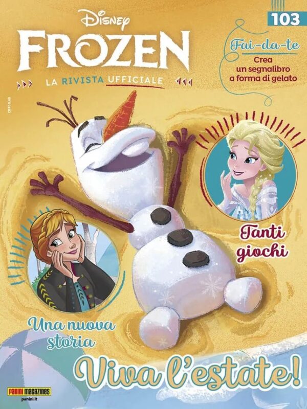 Disney Frozen - La Rivista Ufficiale 103 - Panini Comics - Italiano