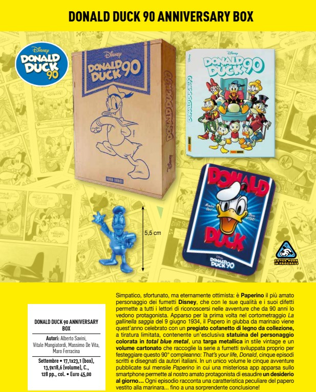 Immagine di Donald Duck 90 Anniversary Box – Panini Comics – Italiano