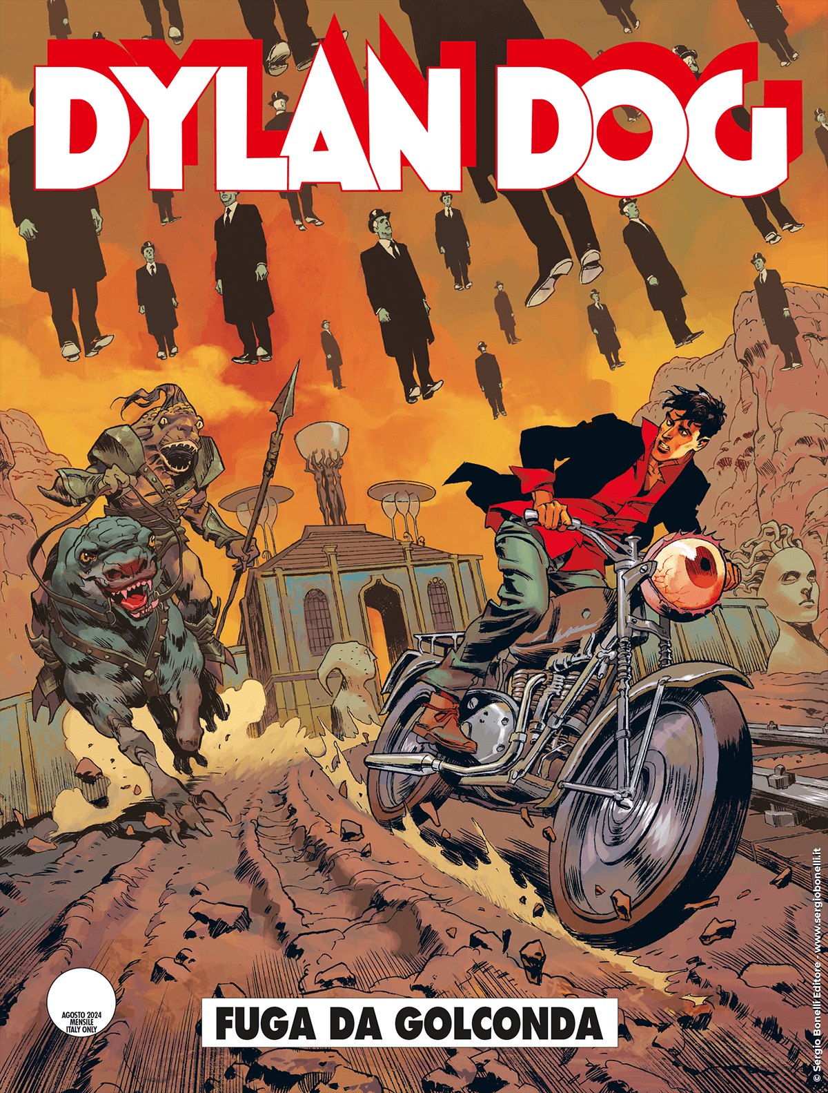 Immagine di Dylan Dog 455 – Fuga da Golconda – Sergio Bonelli Editore – Italiano