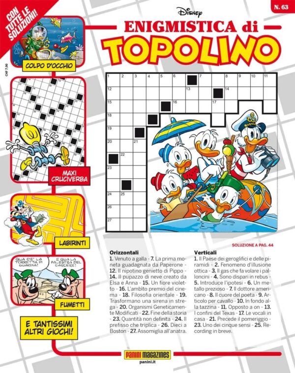 Enigmistica di Topolino 63 - Panini Comics - Italiano
