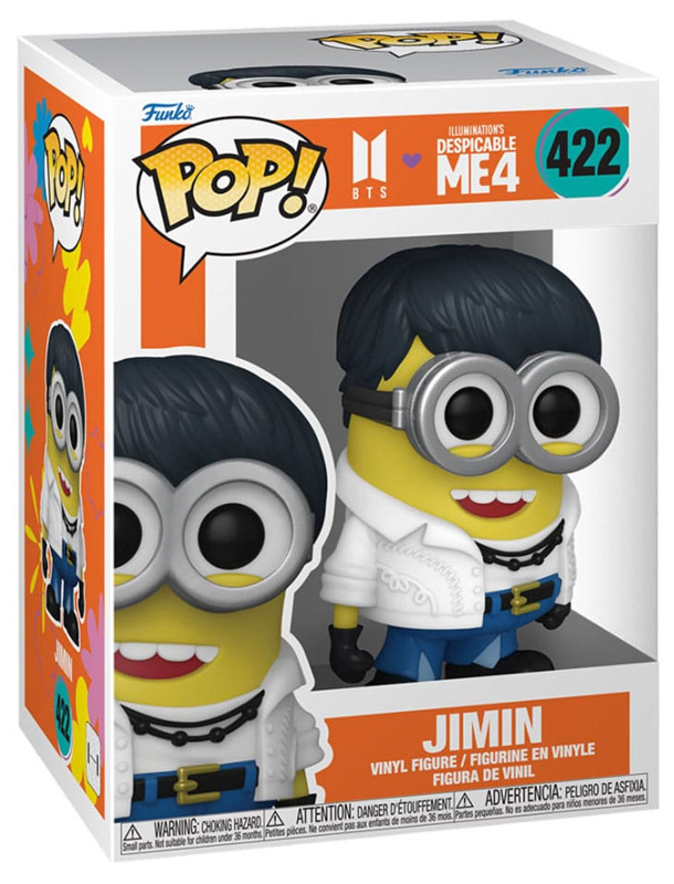 Immagine di Illumination’s Despicable Me 4 – Cattivissimo Me 4 – Jimin – Minions x BTS – Funko POP! #422