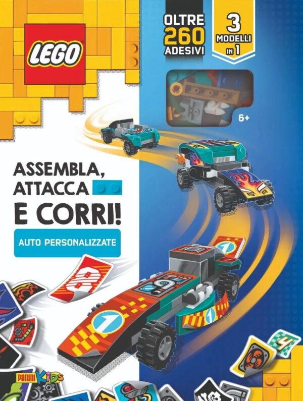 LEGO Assembla, Attacca e Corri! - Auto Personalizzate - LEGO World 24 - Panini Comics - Italiano