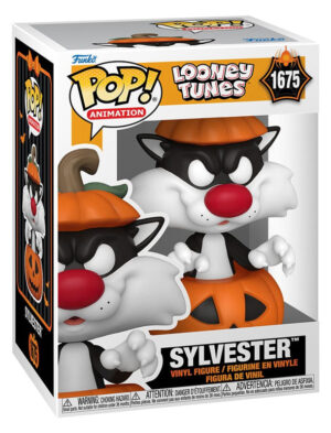 Looney Tunes - Halloween Sylvester with Pumpkin - Funko POP! #1675 - Animation