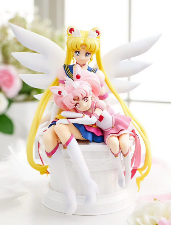 Sailor Moon - Eternal Sailor Moon & Eternal Sailor Chibi Moon - Ichibansho - Eternal Sailor Guardians - PVC Figure Statue - Banpresto