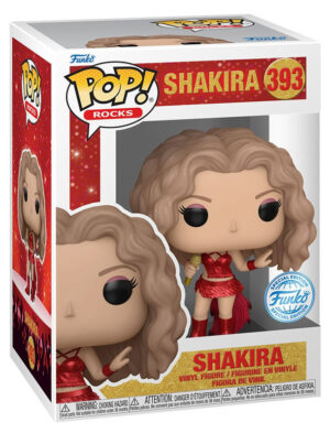 Shakira - Shakira Super Bowl (Metallic) - Funko POP! #393 - Special Edition - Rocks