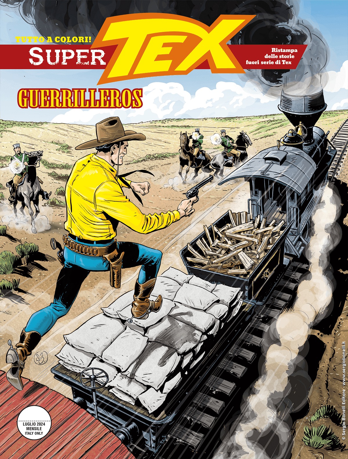 Immagine di Super Tex 33 – Guerrilleros – Sergio Bonelli Editore – Italiano