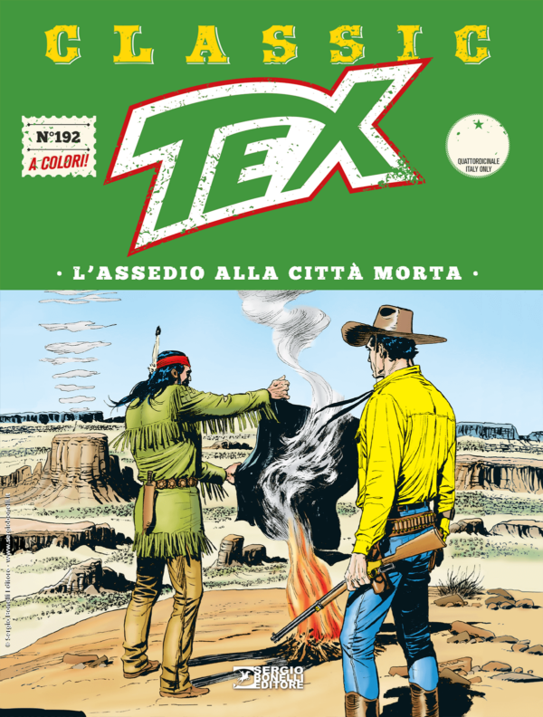 Tex Classic 192 - L'Assedio alla Città Morta - Sergio Bonelli Editore - Italiano