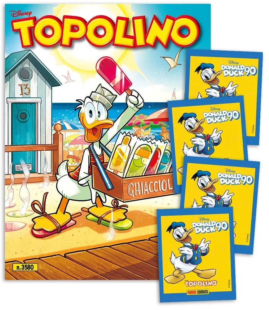 Immagine di Topolino – Supertopolino 3580 + 4 Bustine – Panini Comics – Italiano