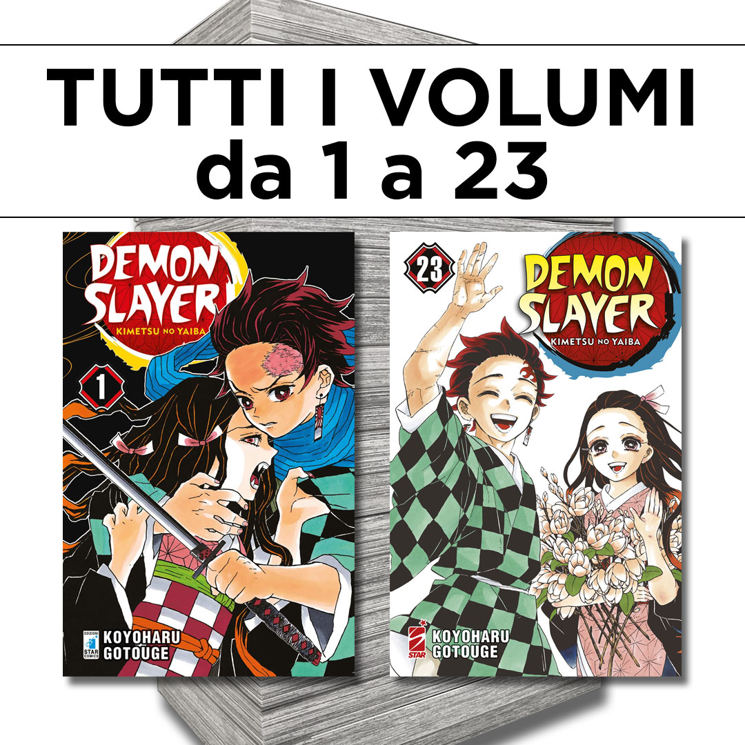 Immagine di Demon Slayer – Kimetsu No Yaiba 1/23 – Serie Completa – Edizioni Star Comics – Italiano