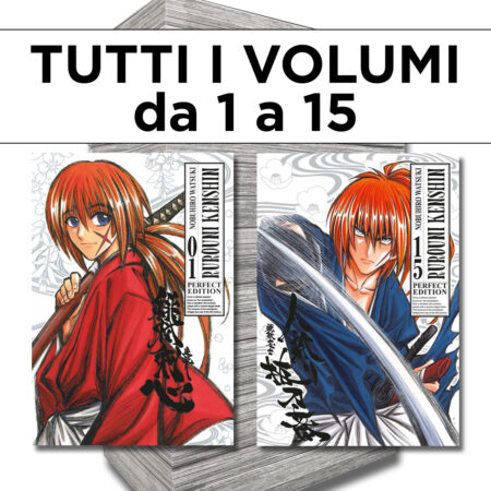 Rurouni Kenshin - Perfect Edition 1/15 - Serie Completa - Edizioni Star Comics - Italiano