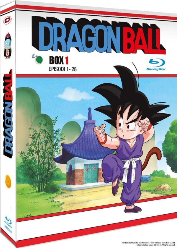 Dragon Ball - Box 1 - Episodi 1 / 28 - Anime - 4 Blu-Ray - Dynit - Italiano / Giapponese