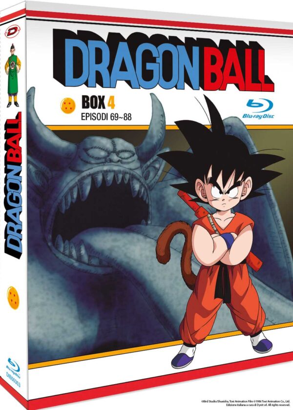 Dragon Ball - Box 4 - Episodi 69 / 88 - Anime - 3 Blu-Ray - Dynit - Italiano / Giapponese