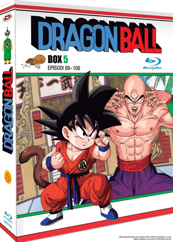 Dragon Ball - Box 5 - Episodi 89 / 108 - Anime - 3 Blu-Ray - Dynit - Italiano / Giapponese