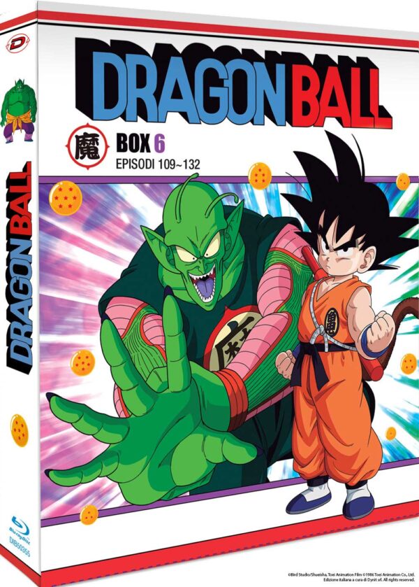 Dragon Ball - Box 6 - Episodi 109 / 132 - Anime - 3 Blu-Ray - Dynit - Italiano / Giapponese