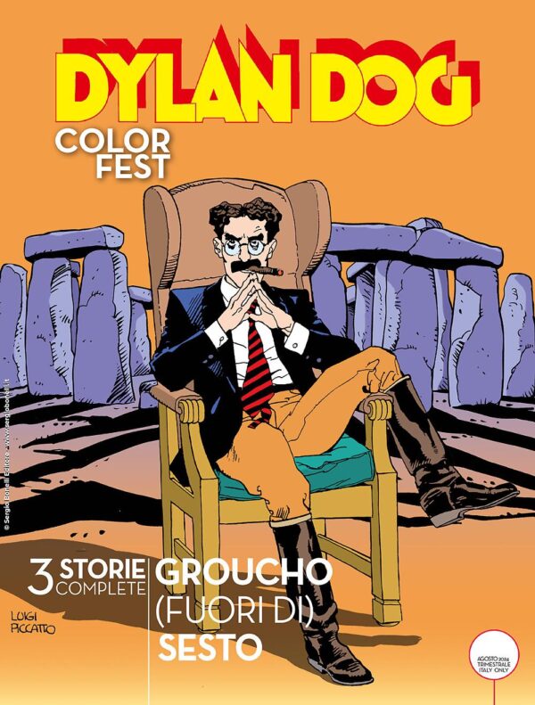 Dylan Dog Color Fest 50 - Groucho (Fuori di) Sesto - Sergio Bonelli Editore - Italiano