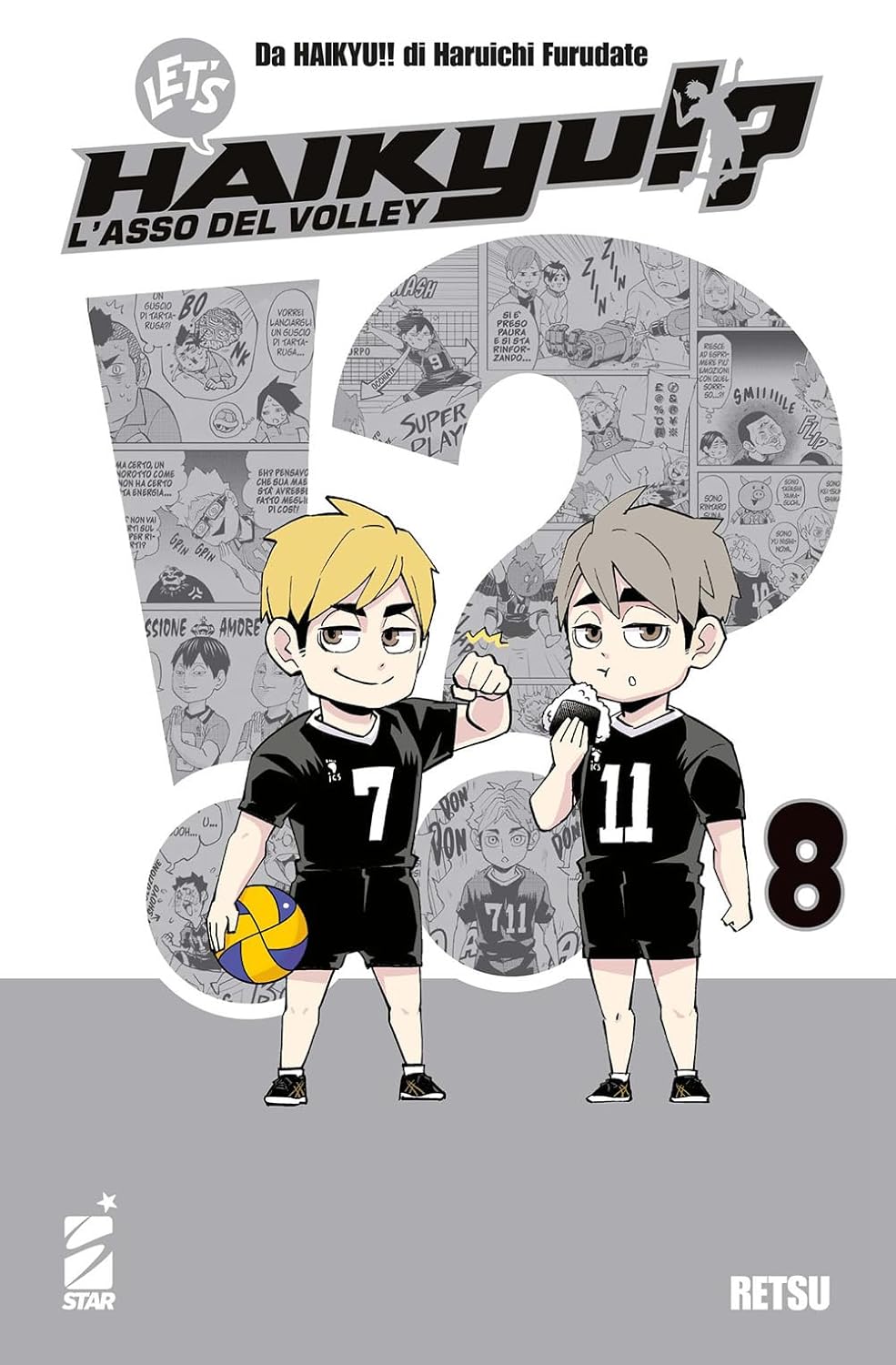 Immagine di Let’s Haikyu!?! 8 – Target 155 – Edizioni Star Comics – Italiano