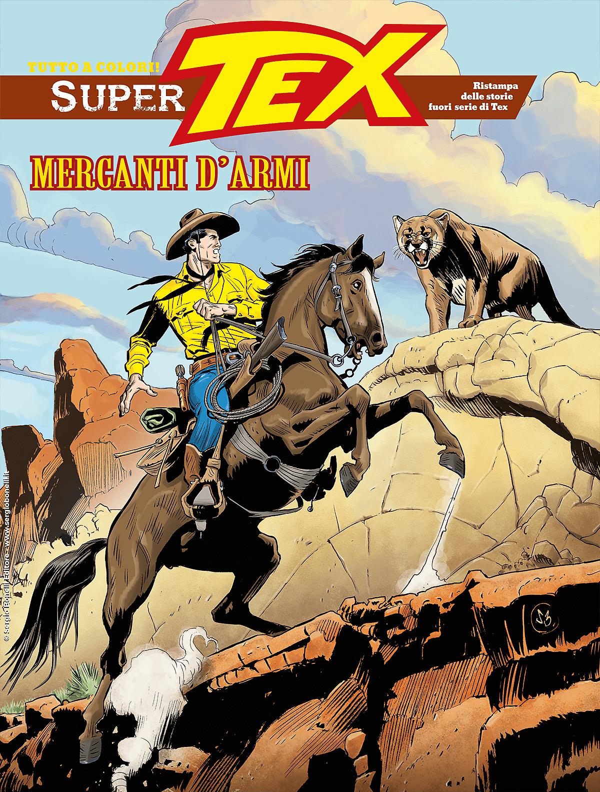 Immagine di Super Tex 35 – Mercanti d’Armi – Sergio Bonelli Editore – Italiano