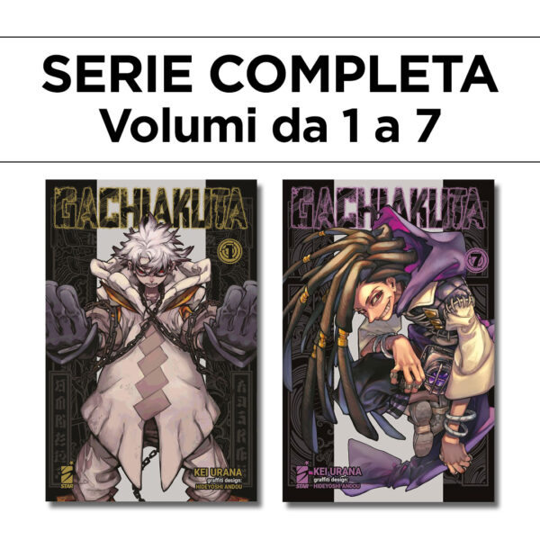 Gachiakuta 1/7 - Serie Completa - Edizioni Star Comics - Italiano