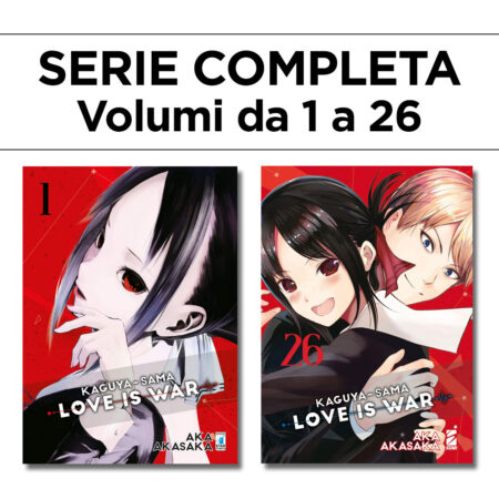 Kaguya-Sama: Love is War 1/26 - Serie Completa - Edizioni Star Comics - Italiano