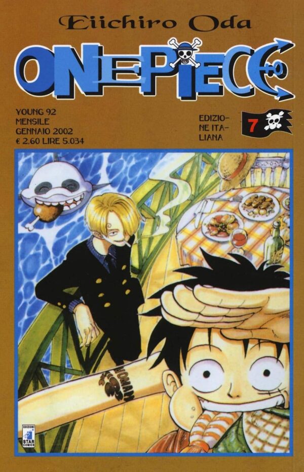 One Piece - Serie Blu 7 - Young 92 - Edizioni Star Comics - Italiano