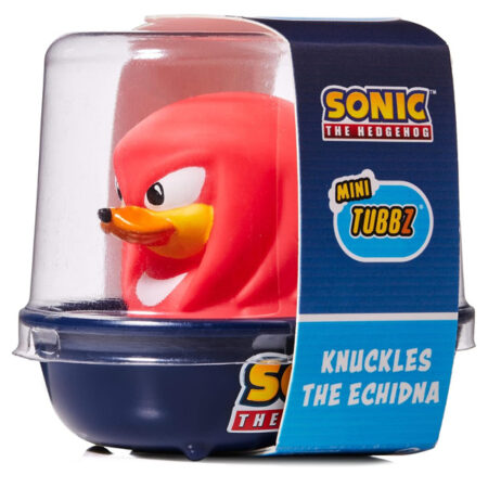 Tubbz Mini - Sonic - The Hedgehog Knuckles The Echidna - Paperella PVC Figure Boxed Edition Cosplaying Duck