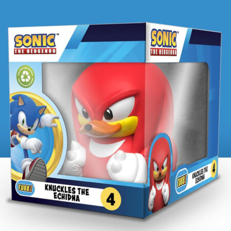 Tubbz - Sonic - The Hedgehog Knuckles The Echidna #4 - Paperella PVC Figure Boxed Edition Cosplaying Duck