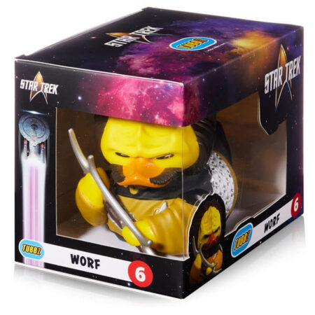 Tubbz - Star Trek Worf #6 - Paperella PVC Figure Boxed Edition Cosplaying Duck