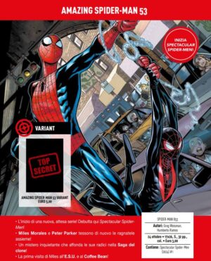 Amazing Spider-Man 53 - Variant - L'Uomo Ragno 853 - Panini Comics - Italiano