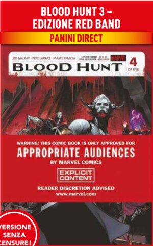 Blood Hunt 3 - Edizione Red Band - Panini Comics - Italiano