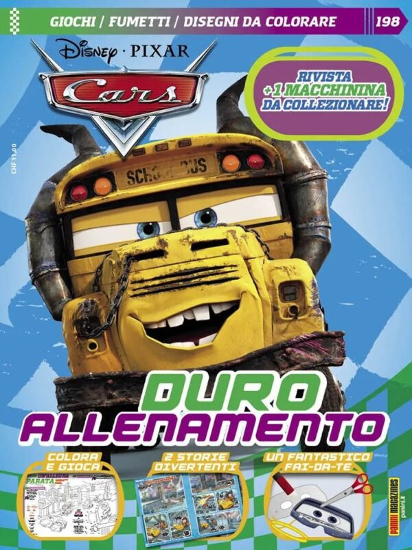 Cars Magazine 198 - Pixar Fun 198 - Panini Comics - Italiano