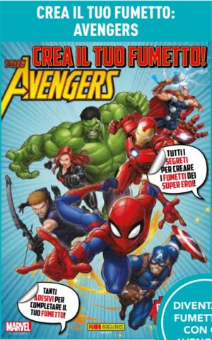 Crea il tuo Fumetto! - The Avengers - Panini Colors 32 - Panini Comics - Italiano