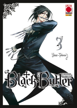 Black Butler - Il Maggiordomo Diabolico 3 - Quinta Ristampa - Panini Comics - Italiano