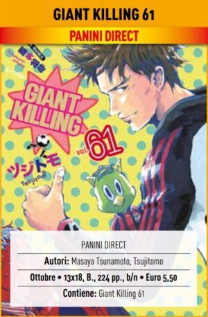 Giant Killing 61 - Panini Comics - Italiano