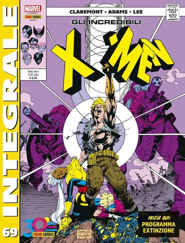 Gli Incredibili X-Men di Chris Claremont 69 - Marvel Integrale - Panini Comics - Italiano