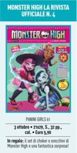 Monster High – La Rivista Ufficiale 4 – Panini Girls 61 – Panini Comics – Italiano news