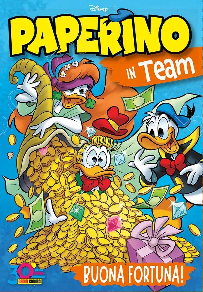 Immagine di Paperino in Team – Fortuna – Disney Team 110 – Panini Comics – Italiano