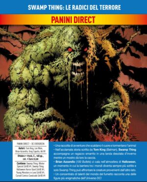 Swamp Thing - Le Radici del Terrore - DC Comics Evergreen - Panini Comics - Italiano