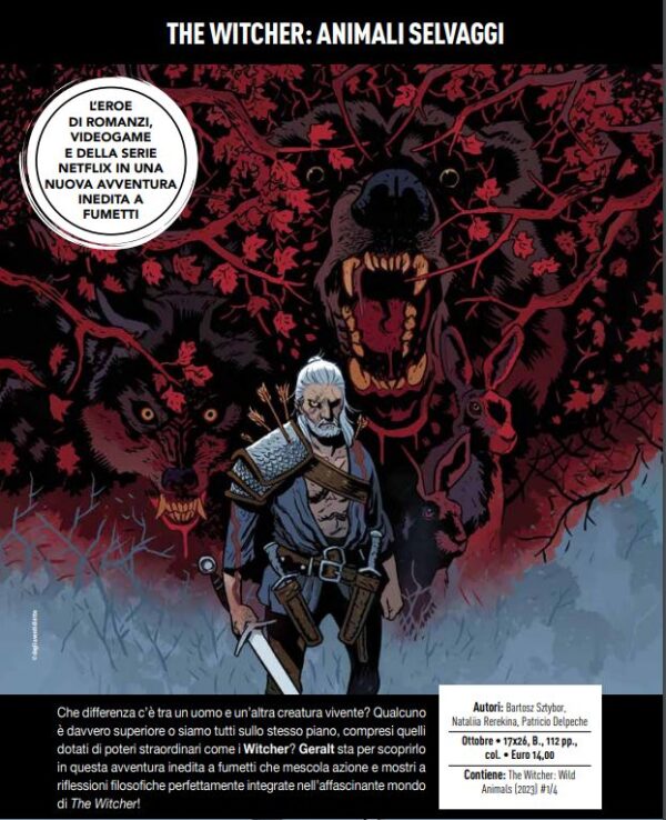 The Witcher - Animali Selvaggi - Panini Comics - Italiano