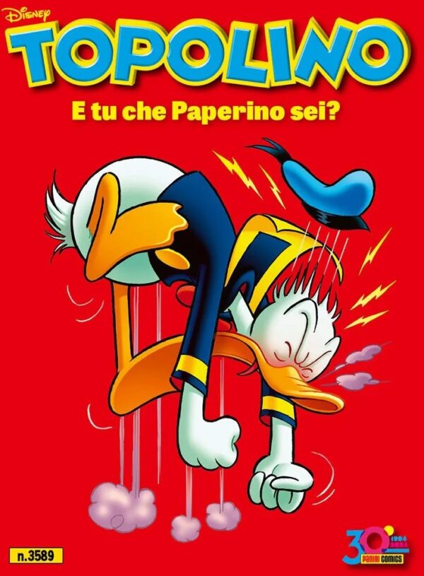 Topolino 3589 - Cover Paperino Arrabbiato - Panini Comics - Italiano