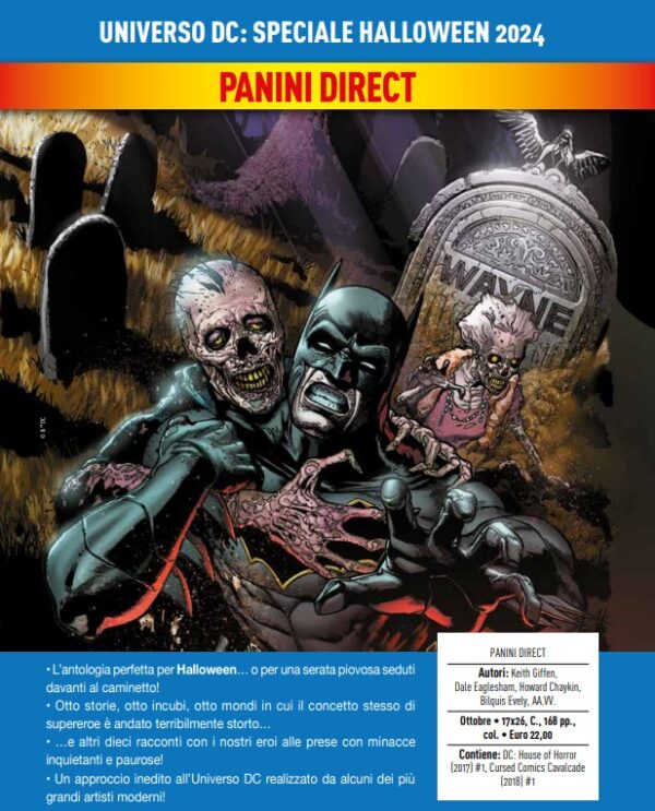 Universo DC - Speciale Halloween 2024 - DC Comics Collection - Panini Comics - Italiano