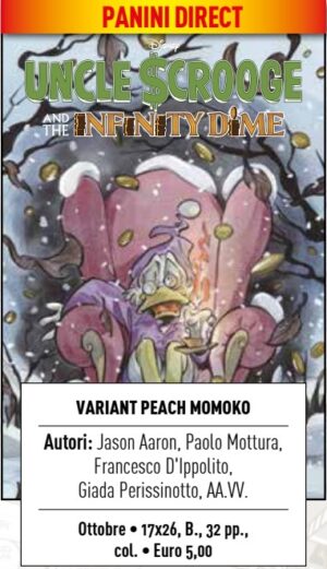 Zio Paperone e il Decino dell'Infinito - Variant Peach Momoko - Panini Comics - Italiano