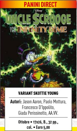 Zio Paperone e il Decino dell'Infinito - Variant Skottie Young - Panini Comics - Italiano