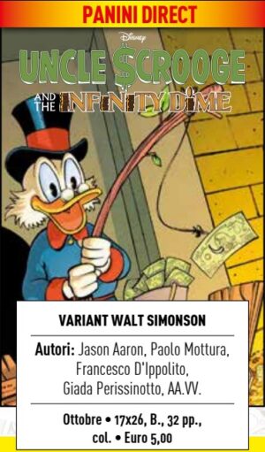 Zio Paperone e il Decino dell'Infinito - Variant Walt Simonson - Panini Comics - Italiano