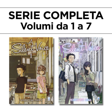 A Silent Voice 1/7 - Serie Completa - Edizioni Star Comics - Italiano