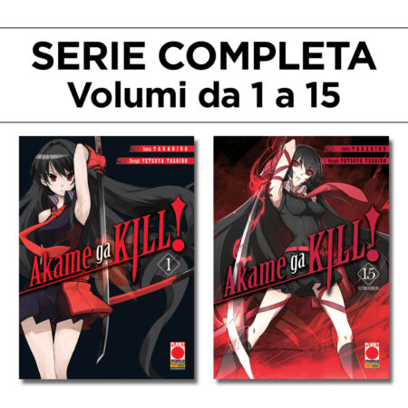 Akame Ga Kill! 1/15 - Ristampa - Serie Completa - Panini Comics - Italiano