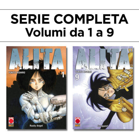 Alita 1/9 - Ristampa - Serie Completa - Panini Comics - Italiano