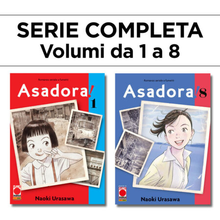 Asadora! 1/8 - Ristampa - Serie Completa - Panini Comics - Italiano