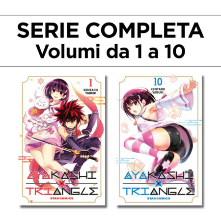 Ayakashi Triangle 1/10 - Serie Completa - Edizioni Star Comics - Italiano