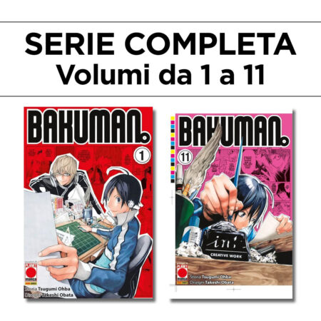 Bakuman. 1/11 - Serie Completa - Panini Comics - Italiano