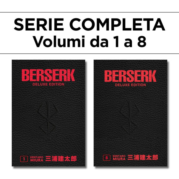 Berserk Deluxe Edition 1/8 - Serie Completa - Panini Comics - Italiano